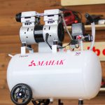 پمپ باد سایلنت 50 لیتری محک مدل HSU750-50L
