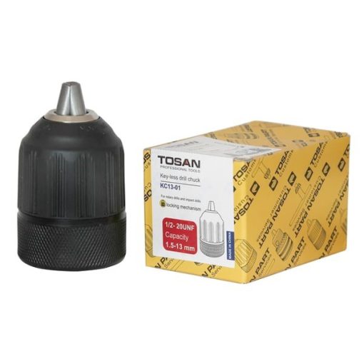 سه نظام اتوماتیک قفل شو 13 میلی متر توسن مدل KC13-01