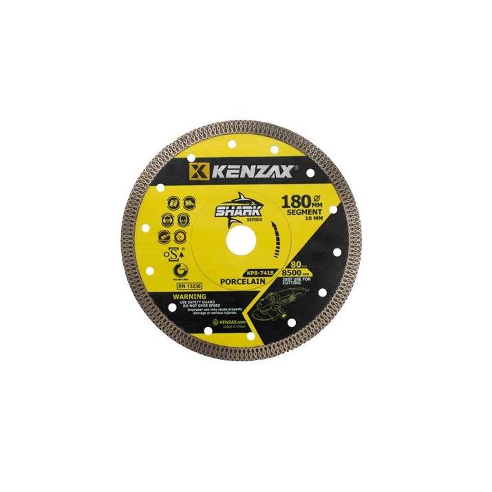 تیغ اره الماسه پرسلان بر 180 میلی متر کنزاکس مدل KPB-7418