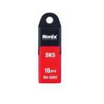 تیغه کاتر ذوزنقه ای رونیکس مدل RH-3092 بسته 10 عددی
