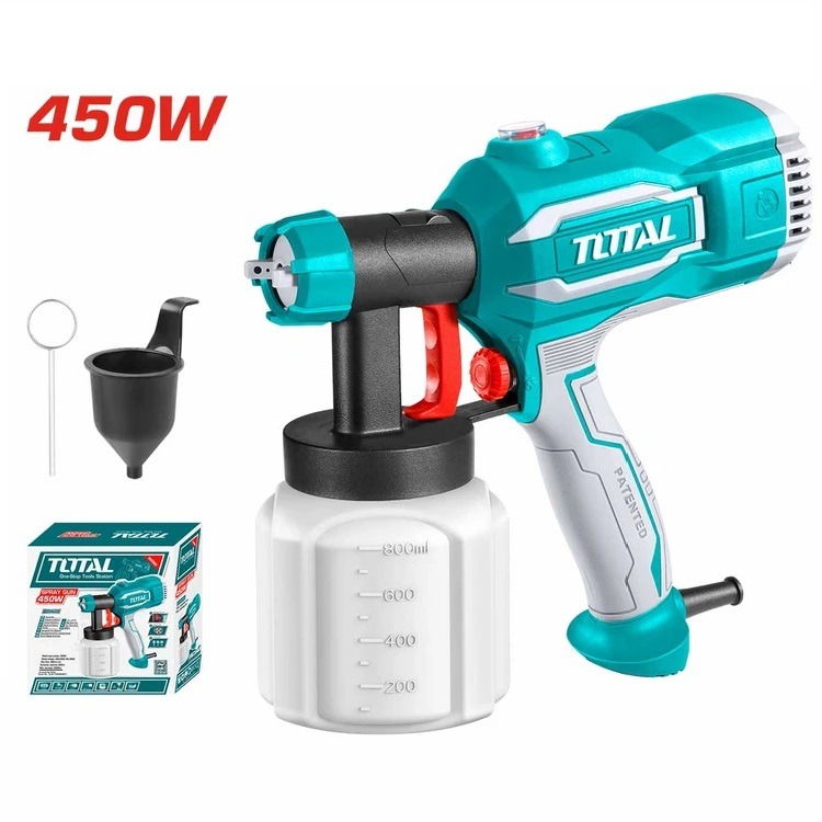 پیستوله رنگ پاش برقی 450 وات توتال مدل TT3506