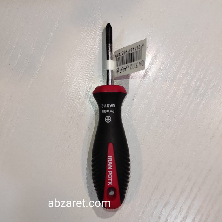 پیچ گوشتی چهارسو 4×35 ایران پتک مدل QA3112