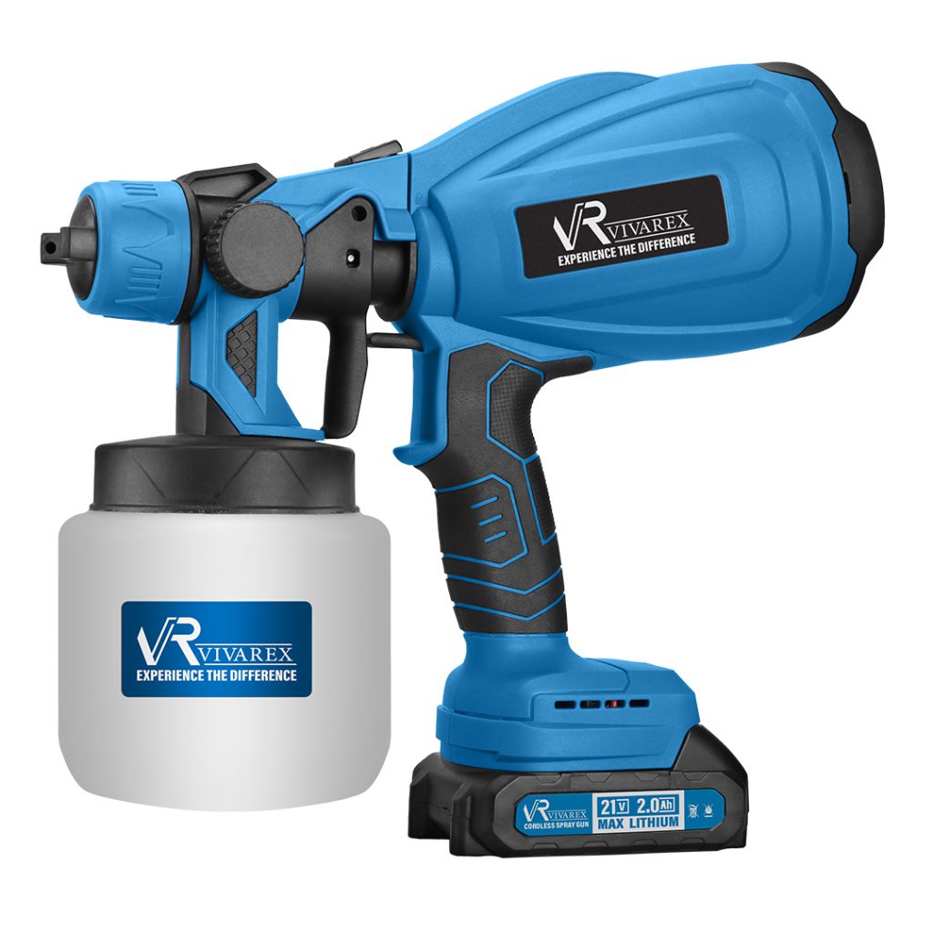 پیستوله رنگ پاش شارژی 21 ولت ویوارکس مدل VR2116-SG