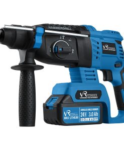 دریل بتن کن شارژی 24 ولت براشلس ویوارکس مدل VR2426-RH