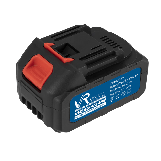 کارواش شارژی 50 بار ویوارکس مدل VR2450V2-PW