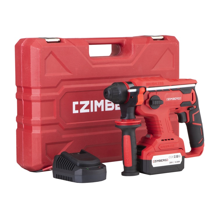 بتن کن شارژی 20 ولت براشلس زیمبرگ مدل PZB-3222