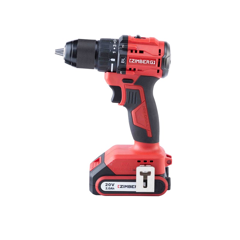 دریل پیچ گوشتی شارژی 20 ولت براشلس زیمبرگ مدل PZB-3320