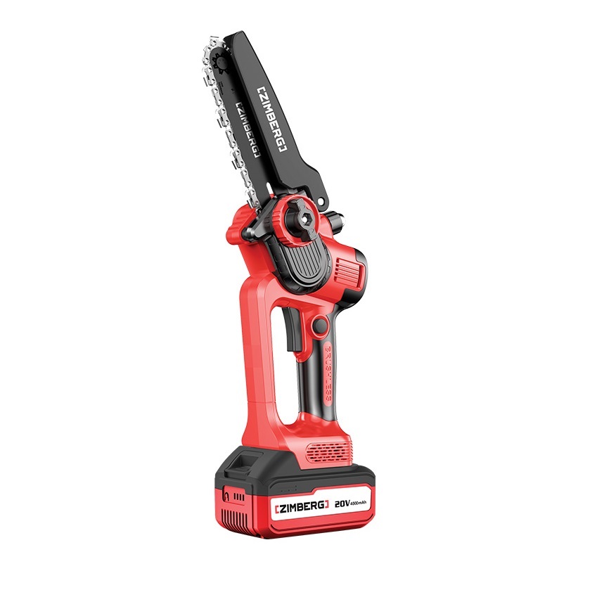 اره زنجیری شارژی براشلس 20 سانت زیمبرگ مدل PZC-1420