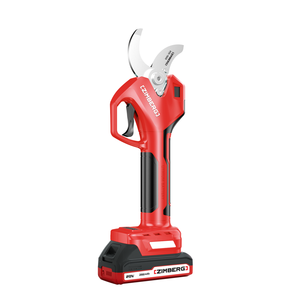 قیچی باغبانی شارژی 20 ولت براشلس زیمبرگ مدل PZC-1503