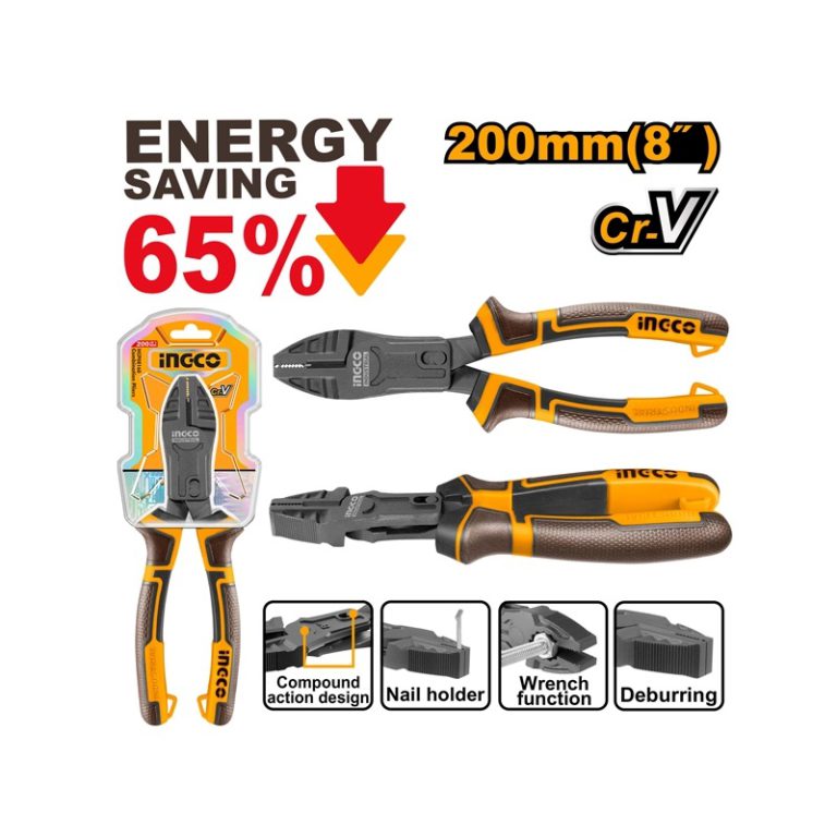 انبردست فوق حرفه ای 8 اینچ اینکو مدل HCCP58200