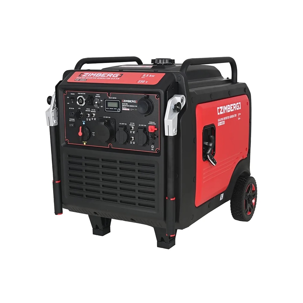 موتور برق سایلنت دوگانه سوز 8500 وات زیمبرگ مدل PZG-4585S